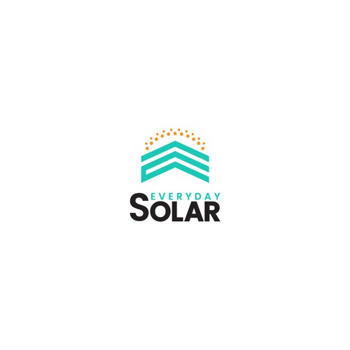 Everyday Solar Logo Design Design by thecube83