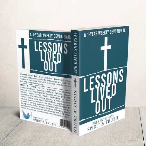 We need a captivating cover for our 1-year Devotional! Design by Zahari Studio