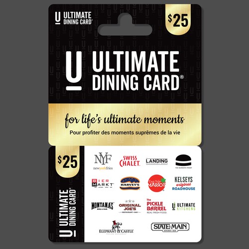 Ultimate deals dining card