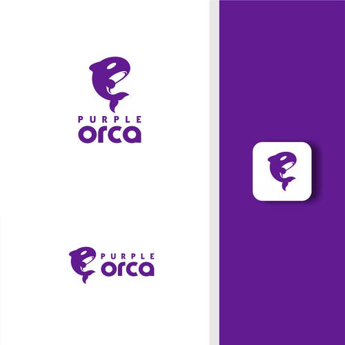 The purple orca wants to invest - a modern and youthful approach to venture capital Design by Fik96