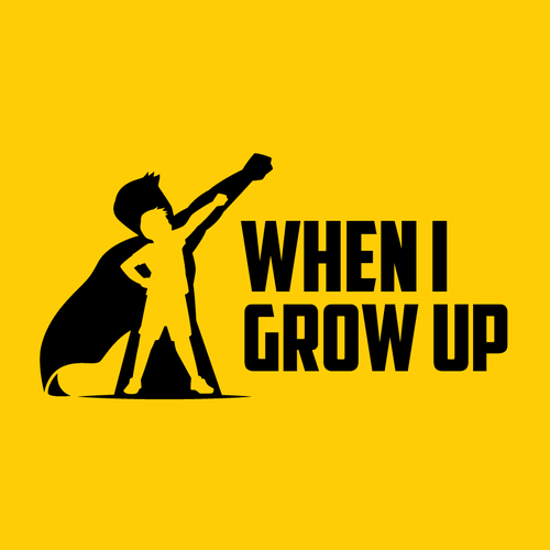 When I Grow Up Logo Design by uc.ink