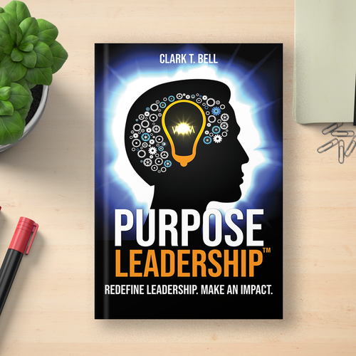 Purpose Leadership Book Cover Design by Knorpics