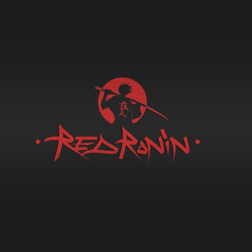 Anime-inspired logo for Red Ronin Design by Guido_Astolfi