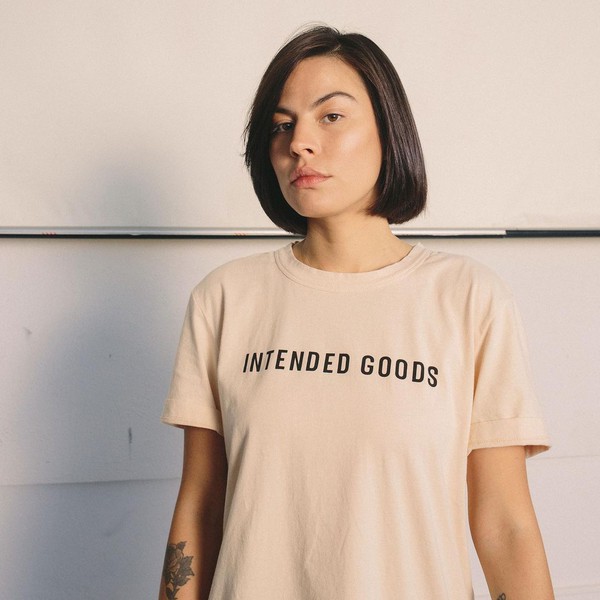 Design realizzato da Studio Obacht ✪ intitolato "INTENDED GOODS Logo Design"