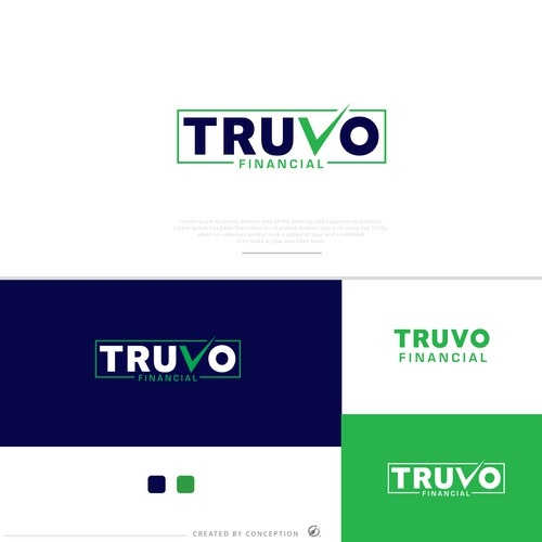 ***DESIGN logo  FOR A TECHY FINANCIAL COMPANY *** Truvo Financial Design by Conception