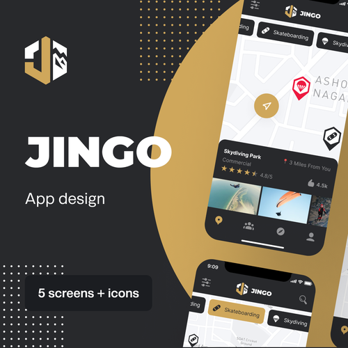 Designs | Jingo App Map Icon Project | App design contest