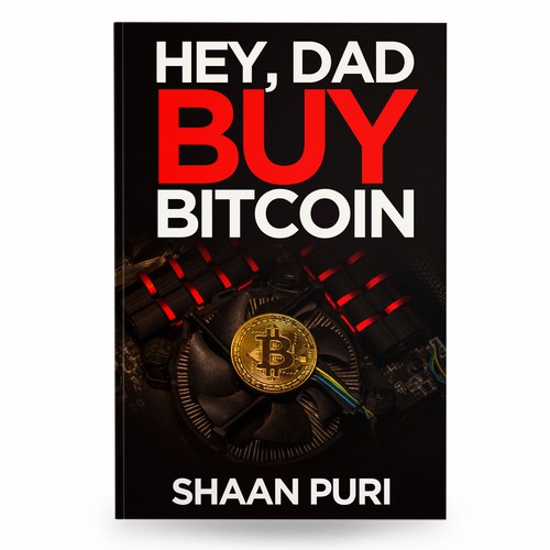 Bitcoin Book Cover Contest! Design by anisha umělec