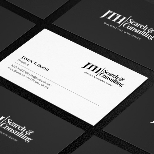 Design Business Card Design for Executive Search Firm por CilioLab✦