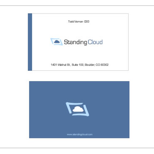 Papyrus strikes again!  Create a NEW LOGO for Standing Cloud. Design by ModuleOne