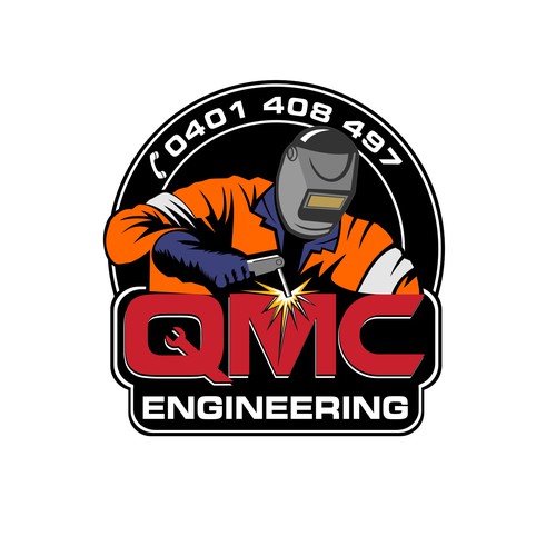 looking for a strong welding business logo working in heavy industries Design by ThinkART