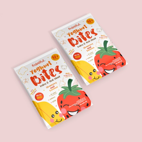 DESIGN PACKAGING FOR CHILDREN SNACK  - FUN, STAND OUT, MODERN Design by Eunoia_Karsa