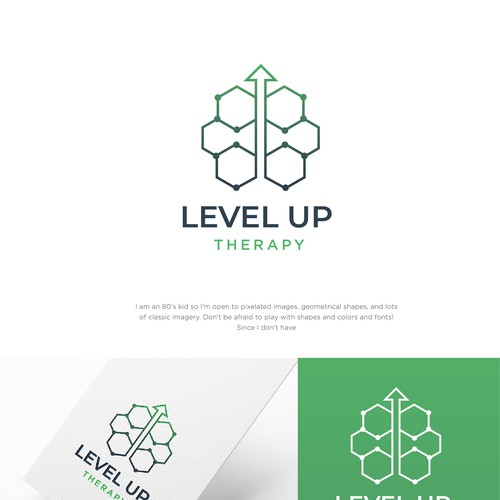 Gamer-inspired logo for mental health practice Design by smitadesign