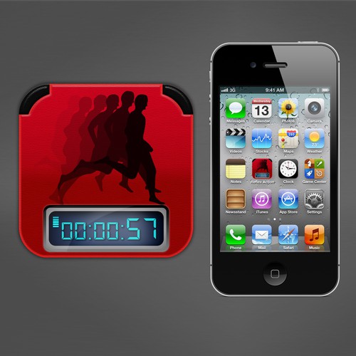 Create an iPhone app icon Design by Fenhrir