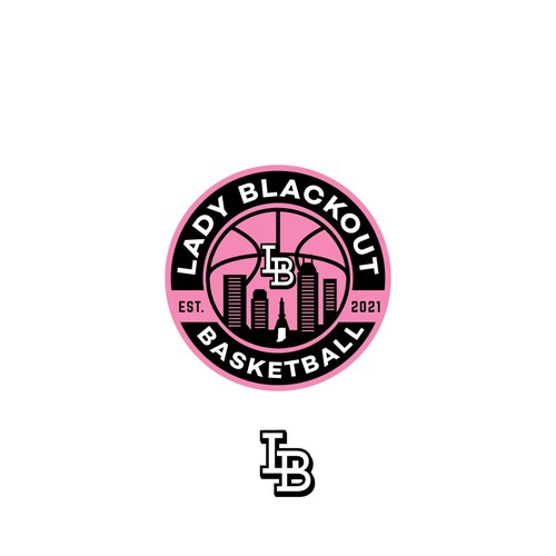 Creative Girls Youth Basketball Team Logo Design von bondeng17