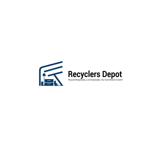 Recyclers Depot, Launching online soon with your help! Design by chimosi