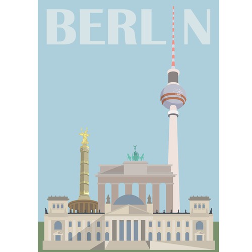 99designs Community Contest: Create a great poster for 99designs' new Berlin office (multiple winners) Design por Fancy Bee