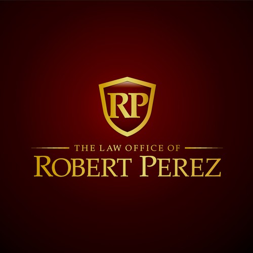 Logo for the Law Offices of Robert Perez Ontwerp door Kangkinpark