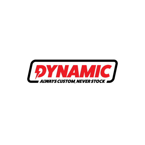 Dynamic Logo & Icon. Specializing in motocross race parts mfg globally Design by jagokandank