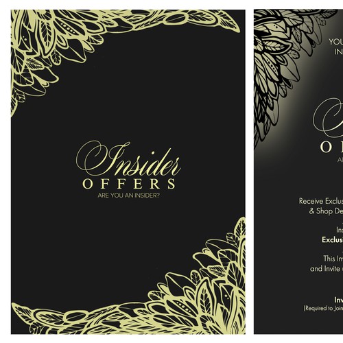 Custom Invitation for Insider Offers