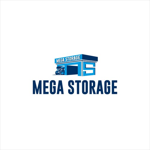 Mega Storage, a RV and boat storage facility needs a logo. Design by alayya