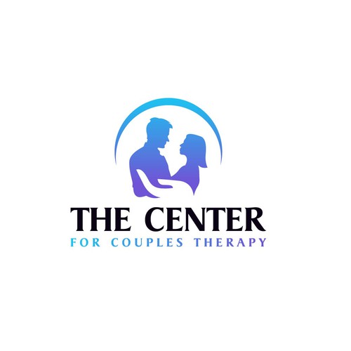 Simple, elegant logo to attract discerning couples therapy clients Design by Rekker