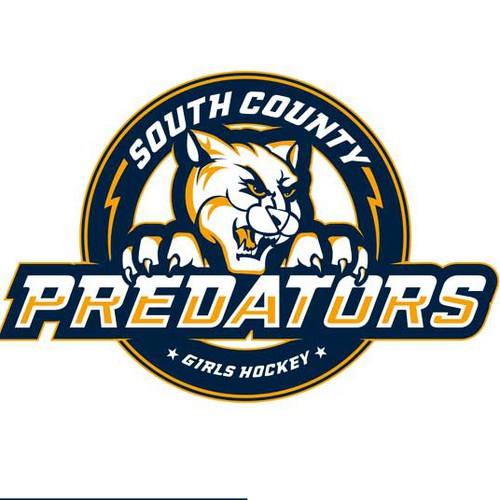 South County Predators Girls Ice Hockey | Logo design contest