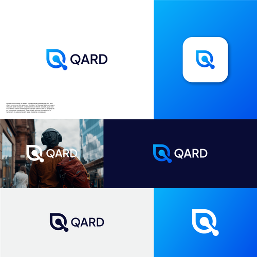 Make A Logo For A Crypto Debit Card - QARD Design by KUBO™