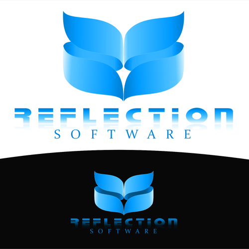 Reflection Software Logo Contest Design by drizzle