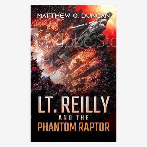 Book #3 - Lt. Reilly Series Design by Tiago Pereira