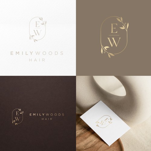 Hairstylist logo design for young trendy women Design réalisé par Cit