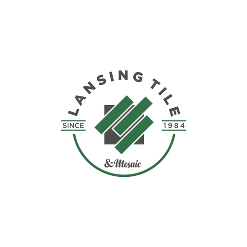 Lansing Tile & Mosaic Logo Update/Refresh for 40th Anniversary Year Design by A29™