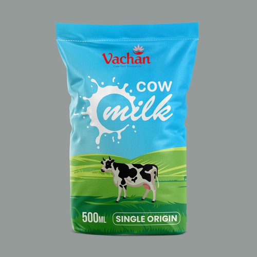 Vachan Cow Milk Design by Experiva