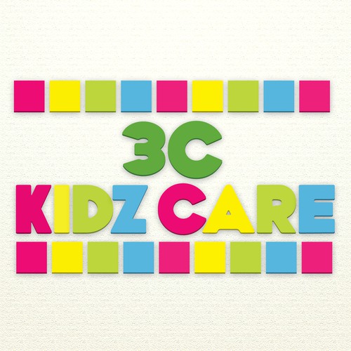 Create a modern yet bright, happy and fun logo for 3C Kidz Care Design by Texel Creatives