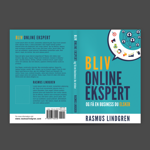 Cover for Danish business book (Danish lessons not included) Design by pop ● design