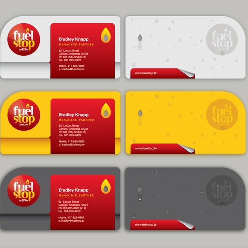 Help Fuel Stop Media with a new logo and business card Design by aaf.andi