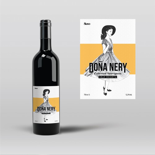 Product label contest entry by Paulina Bidulya