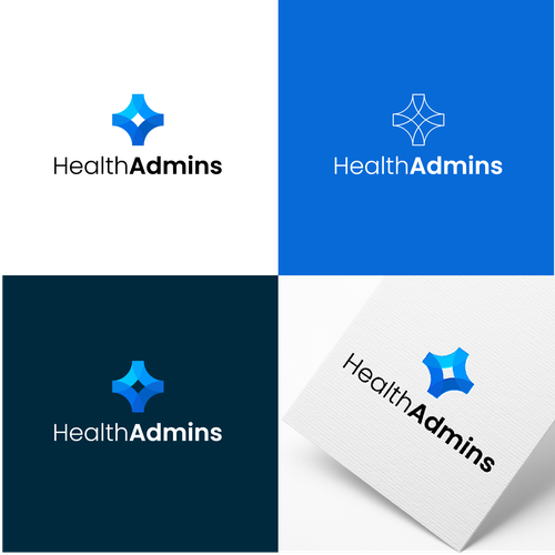 Be the designer that created the coolest healthcare software logo with Health Admins!!!! Design by coi