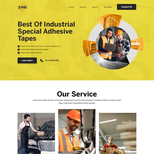 Proposta di design per un contest della categoria Design di sito web realizzata da monodeepsamanta