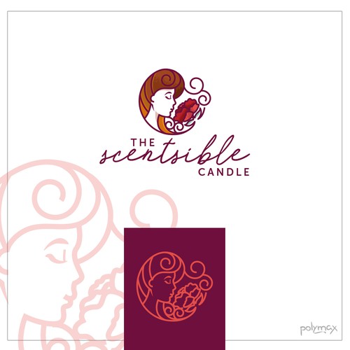 Design a beautiful logo for The Scentsible Candle (Guaranteed Winner) Design by polymax