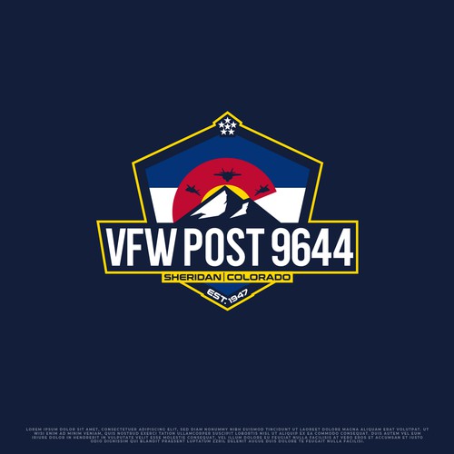 VFW Post 9644 Design réalisé par Esui Studio