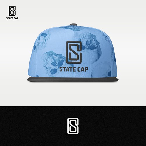 new logo to STATE CAP, cap brand - SC Design by Bruno Nascimento