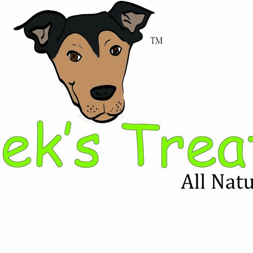 LOVE DOGS? Need CLEAN & MODERN logo for ALL NATURAL DOG TREATS! Design by Keith Oliver
