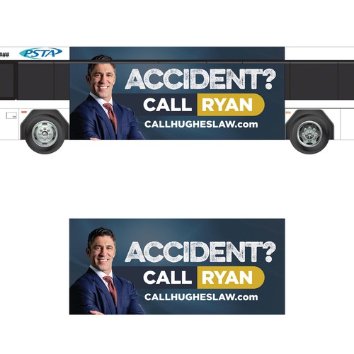 Bus Ad for Lawyer - Need diff styles Design réalisé par STMRM