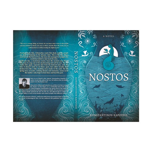 I want the charm of the sea and myths on a book cover Design by tukoshimura