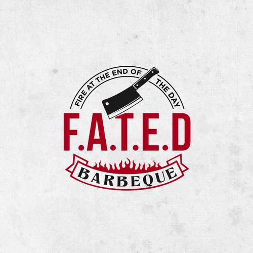 F.A.T.E.D. BBQ! Competition BBQ Team Logo NEEDED https://www.instagram.com/fated_bbq/-ontwerp door bayuRIP