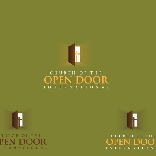 Help Church of the Open Door, International with a new logo デザイン by vatz