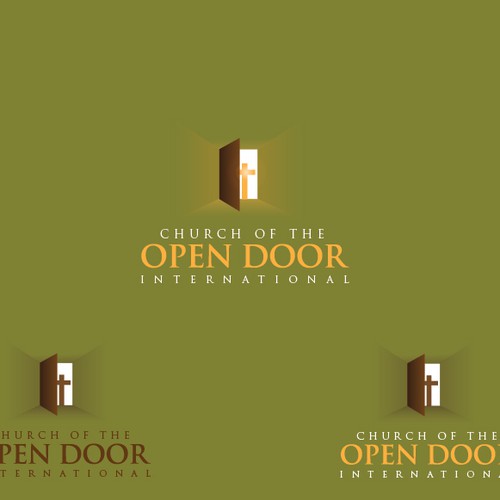 Help Church of the Open Door, International with a new logo Design por vatz