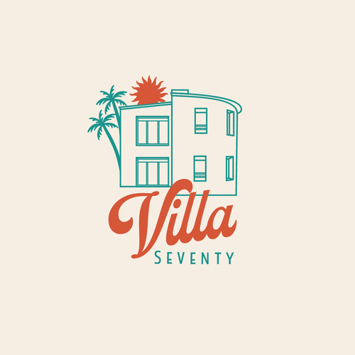 Luxury Villa logo Design by AnaMaria.Design