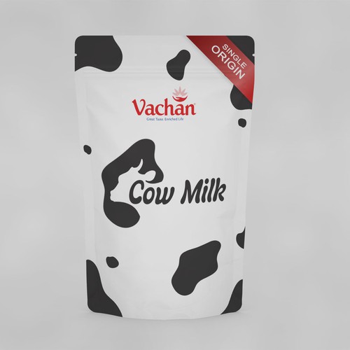 Vachan Cow Milk Design by @SaihiART