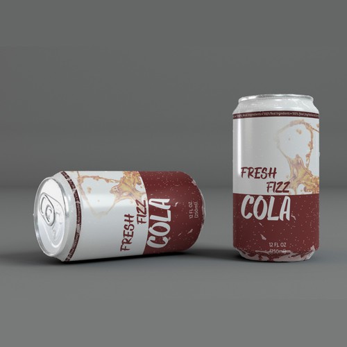 Diseño de Fresh Fizz Soda Label de Jabir Dal